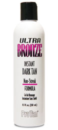 Pro Tan Ultra Bronze Instant Dark Tan Non-Streak 8.5 oz