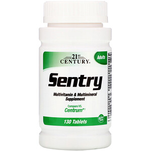 Sentry Multivitamin 130 tablet (Compare to Centrum)